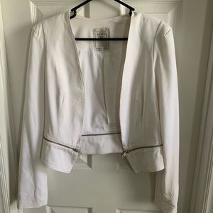 all white blazer